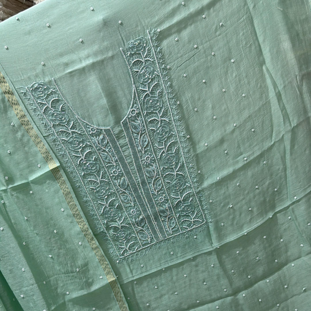 Chikankari Fabric & Suits – Elegant Hand Embroidered Wear - Image 2