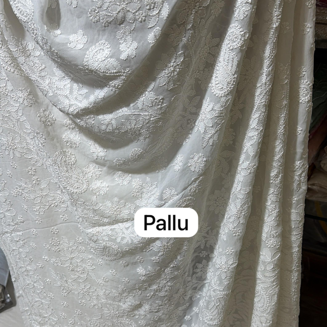 Chikankari Fabric & Suits – Elegant Hand Embroidered Wear - Image 4